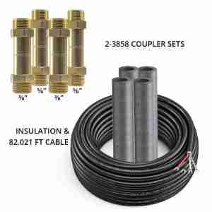 MRCOOL DIYCOUPLER-38 + DIYCOUPLER-58 (Two Sets) w/75 ft of Communication Wire at Your Bargain Mart