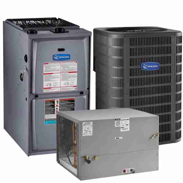 MRCOOL R410A 51,000 BTU Horizontal Painted 21" Evaporator Coil at Your Bargain Mart
